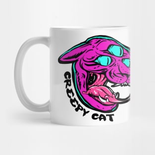 Creepy Cat Mug